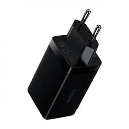 Мережевий зарядний пристрій Baseus GaN3 Pro Fast Charger 2C+U на 65 W (CCGP050101) - мініатюра 4