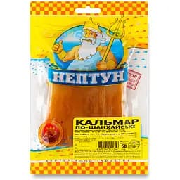 Рибний снек Нептун Кальмар по-Шанхайськи солоно-сушений 60 г 