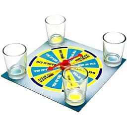 Ігровий набір Крути та пий 4 чарки 15х15х4 см