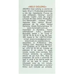 Чай зелений Lovare Milk oolong 30 г (15 шт. х 2 г) - мініатюра 6