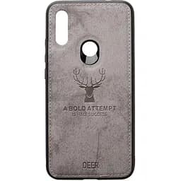 Чохол-накладка Toto Deer Shell With Leather Effect Case Xiaomi Redmi 7 Grey