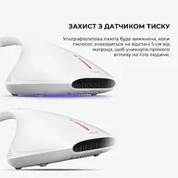 Пилосос з УФ-лампою Deerma CM800 - мініатюра 10