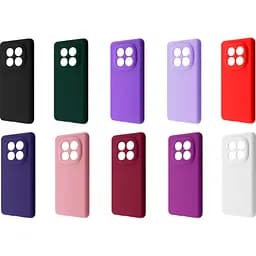 Чохол Wave Full Silicone Cover для Redmi Note 14 Pro 5G Black [127674] - мініатюра 4