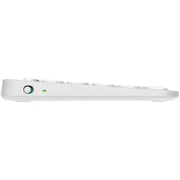 Клавіатура Logitech K380s Pebble Keys 2 Bluetooth White (920-011852) [96064] - мініатюра 3