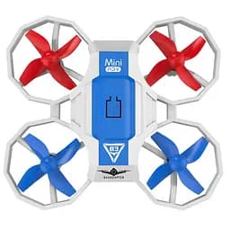 Міні квадрокоптер Kfplan KF601 з підсвіткою та голосовим керуванням (Синій)