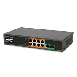 PoE-комутатор 10-портовий NVC-908GS (73-00104) - мініатюра 2