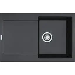 Кухонна мийка Franke Maris, фраграніт, прямокутник, з крилом, 780х500х200мм, чаша - 1, врізна, MRG 611, воникс