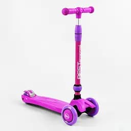 Самокат-велобіг 3 в 1 Best Scooter 32х14х61-75 см Фіолетовий 000231681 - мініатюра 5