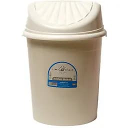 Ведро для мусора Stars Plast 4 л бежевое (94212/беж)