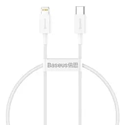 Кабель PD Baseus Superior Series Fast Charging Data Cable Type-C to iP PD 20W 0,25 м белый CATLYS-02