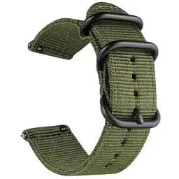 Нейлоновий ремінець Primo Traveller для годинника Huawei Watch GT 2/GT Active 46 мм Army Green