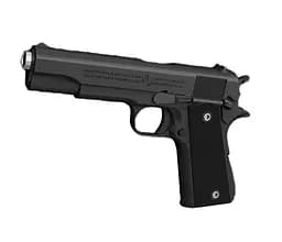 Детский пневматический пистолет Colt M1911A-1, на пластиковых пульках (6903317759385)