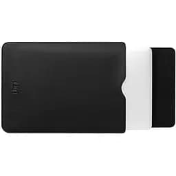 Чохол-конверт для ноутбука 12" Bubm Vertical Liner Bag Protective Sleeve екошкіра чорний