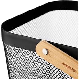 Фруктовниця Ardesto Midori чорна 25x24.5x18 см (AR0901B) - мініатюра 4