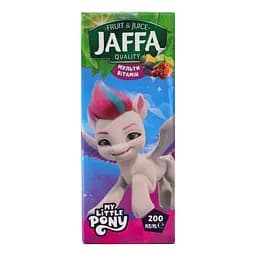 Мультивітамінний нектар з м'якоттю Jaffa Поні-Трансформери TBA slim 0.2 л - мініатюра 2