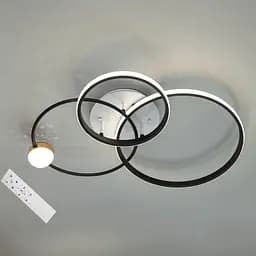Led люстра з ефектом зоряного неба MX2987-3L WH+BK