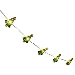 Гирлянда-струна Luca Lighting Елка с таймером 10 лампочек 1.3 м классический белый (8720967822867)