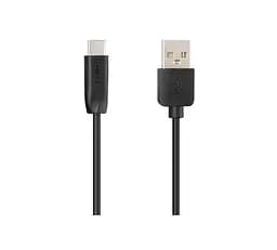 Кабель Gelius One Cable USB to Type-C GP-UC119 12W 1m Black