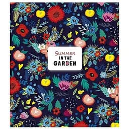 Тетрадь общая Школярик Genius In the summer garden в клетку 48 листов 10 шт. (048-3071K)