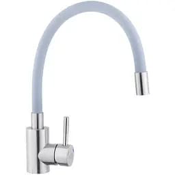 Смеситель для кухни с гибким изливом Kroner KRP Edelstahl Klassisch - ESG035GRA CV024354 Хром матовый