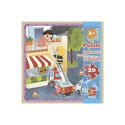 Детский пазл Транспорт LT09, 20 элементов