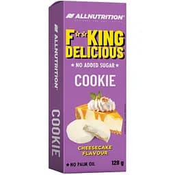 Печиво Allnutrition Fitking Delicious cookie Cheesecake 128 г