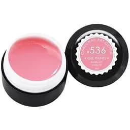 Гель-фарба Canni №536, 5 мл сіро-рожева