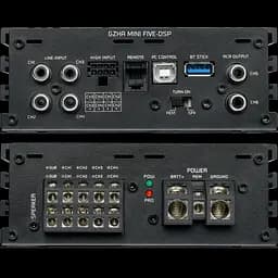 П’ятиканальний підсилювач Ground Zero GZHA MINI FIVE-DSP - мініатюра 2