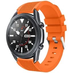 Силиконовый ремешок Watchbands Galaxy для Samsung Galaxy Watch 3 45mm - оранжевый (WB001GALAXYORANGE345)
