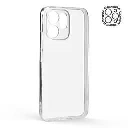 Прозрачный чехол для OPPO Reno14 F 5G/Reno14 FS 5G с защитой камеры, тонкий, силиконовый, бесцветный, ударопрочный, противоударный бампер с закрытой камерой, ArmorStandart (ARM87139) - мініатюра 2