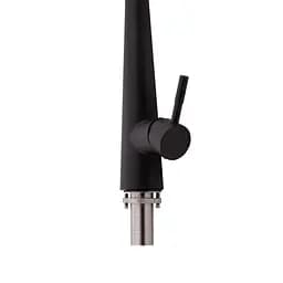 Змішувач для кухні Qtap Evicka з висувним виливом QTEVI9135103UB Black Matt, Чорний матовий - мініатюра 5