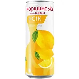 Напій негазований Моршинська зі смаком Лимона ал/б 0.33 л
