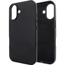 Шкіряний чохол CasePro Leather Case with MagSafe Midnight для iPhone 16