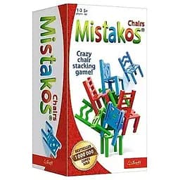 Настільна гра Trefl Стільчики для 3-ох гравців (Міstakos) (укр.) (02327)