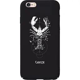 Чохол-накладка Toto Full PC Print Case Apple iPhone 6/6S #169_Cancer Black