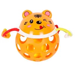 Іграшка-брязкальце Lindo Кіт, помаранчевий (Б 340 кот)