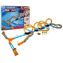 Мега гоночна траса дитяча з поворотами на 360°