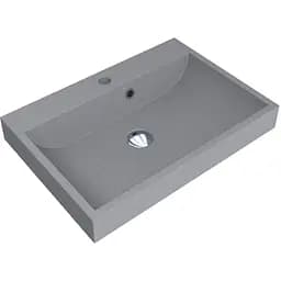 Умивальник Miraggio Varna 600 mirastone gray 0000448, Сірий