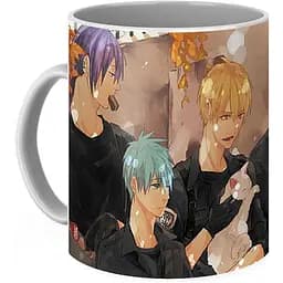 Кухоль GeekLand Kuroko no Basuke Баскетбол Куроко  KB.02.01 330 мл білий - мініатюра 2