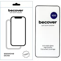 Захисне скло BeCover для Poco F6 Pro 10D Black (712586)