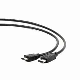 Кабель Cablexpert DisplayPort-HDMI, 1м, чорний (CC-DP-HDMI-1M) - мініатюра 3