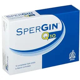 Диетическая добавка SperGin Q10 таблетки №16 (2 блистера х 8 шт.)