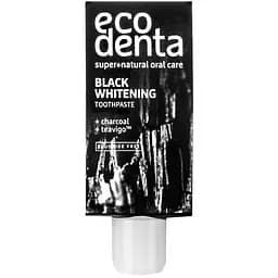 Зубная паста Ecodenta Black Whitening Mini отбеливающая с черным углем 10 мл