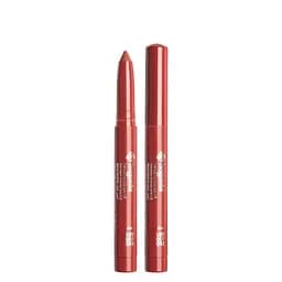 Помада-карандаш для губ водостойкая Bogenia Velvet Waterproof Matte BG730, 001 Plum Juice Красно-коричневая