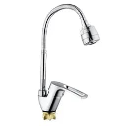 Змішувач для кухні з рефлекторним виливом Champion YUB 011-135 MI6385 Хром