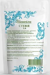 Стевія GreenLine 1:4 з рослинним підсолоджувачем 100 г  - мініатюра 2