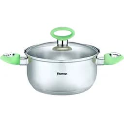 Кастрюля Fissman Janet со стеклянной крышкой 6.1 л (5442)