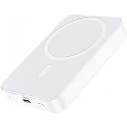 Бездротовий зовнішній акумулятор Borofone BJ25 Plus Reach магнітний 10000mAh білий 6941991105326 - мініатюра 3