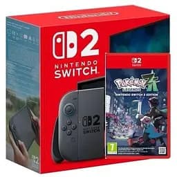 Игровая консоль Nintendo Switch 2 Black + Игра Pokemon Legends Z-A (английская версия)