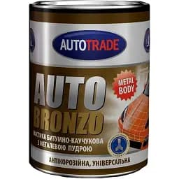 Мастика бітумно-каучукова Автотрейд Бронза 1.5 л
